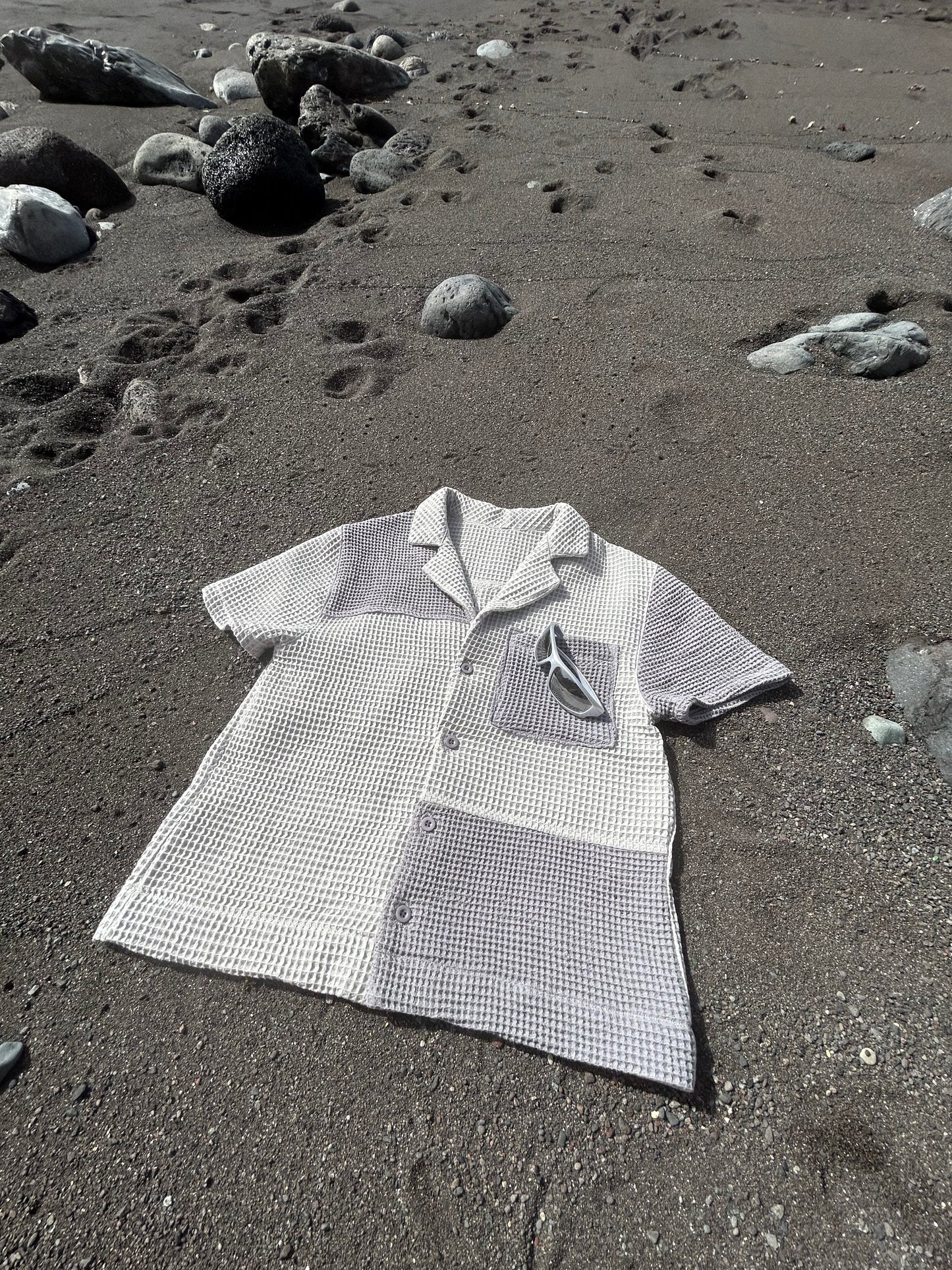Short Sleeve Waffle Shirt